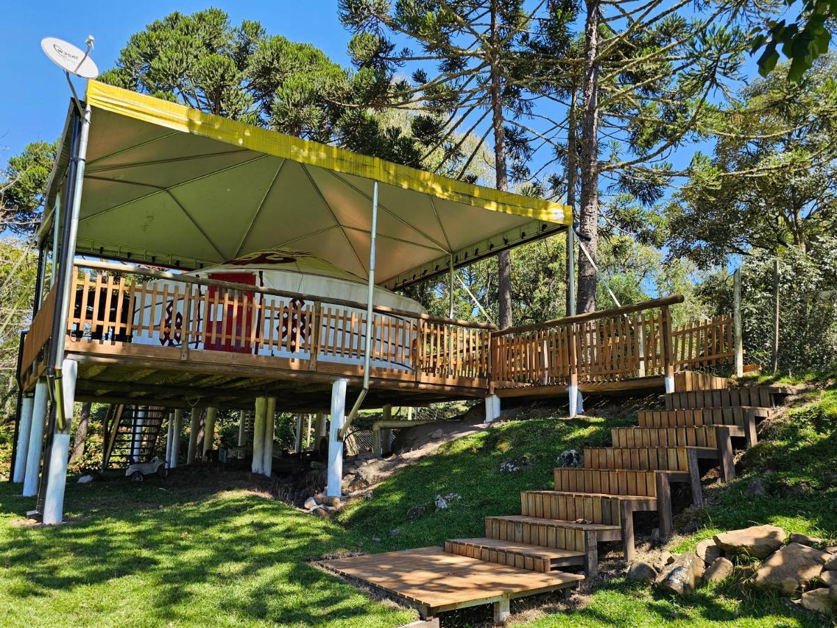 Casa Campo Yurt 1 Gengiscan Tenda Mongolica Wifi Urubici Eksteriør bilde